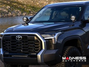 Toyota Tundra A-Pillar LED Light Mount Kit - Rigid Industries - 360-Series - 6in Toyota Tundra A-Pillar LED Light Mount Kit - Rigid Industries - 360-Series - 6in